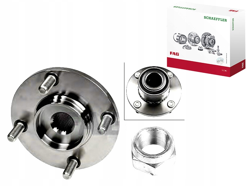 фото №1, Fag 713 6197 70 набір підшипник колеса