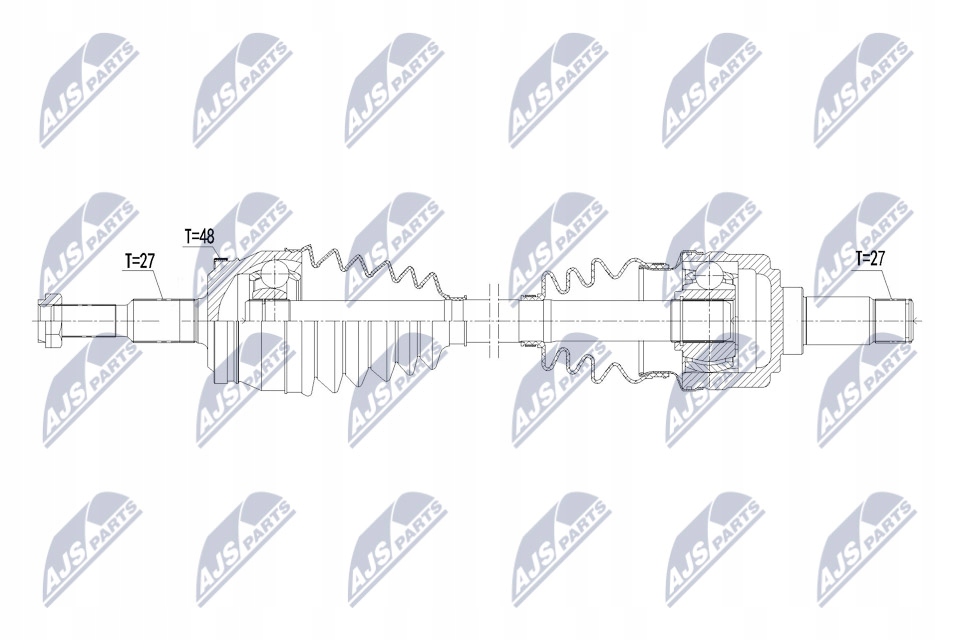 фото №2, Npw-ch-090 nty приводной вал приводная chrysler 300c rwd/aw
