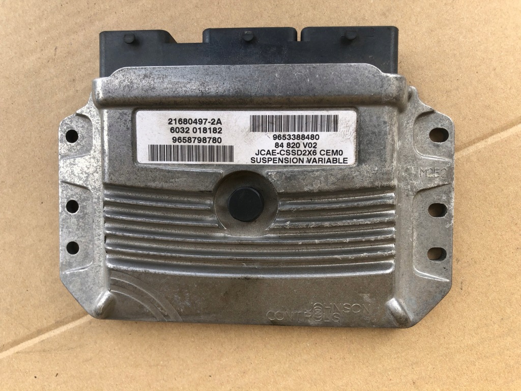 фото №1, Бортовой компьютер peugeot 407 9658798780 9653388480 подвеска