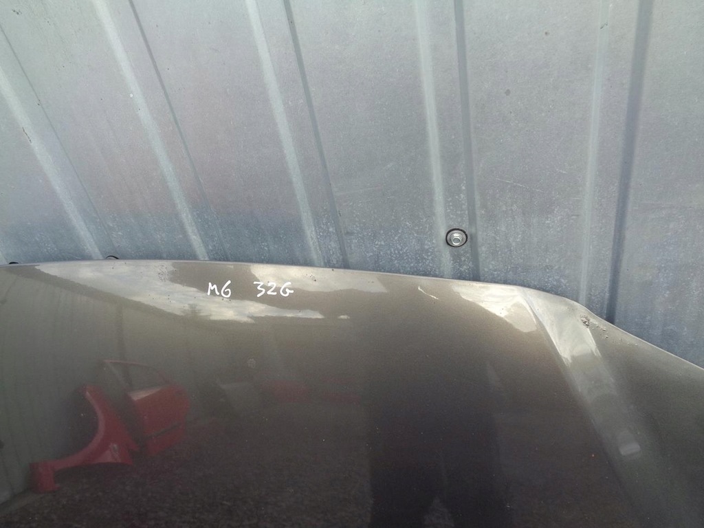 фото №5, Капот перед передняя крышка двигателя mazda 6 i gg gy 2002- лак: 32g