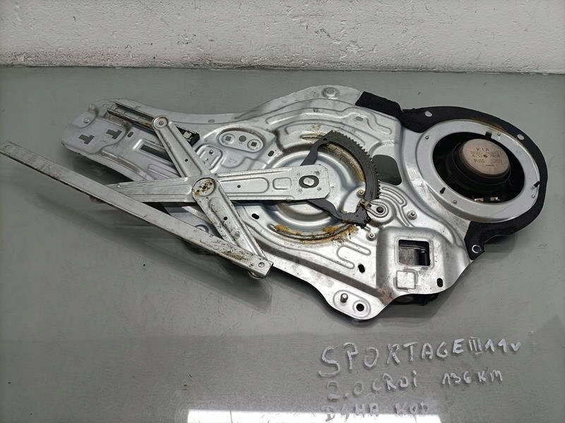 фото №6, Механизм подъемник стекло левый перед kia sportage iii 82470-3u120