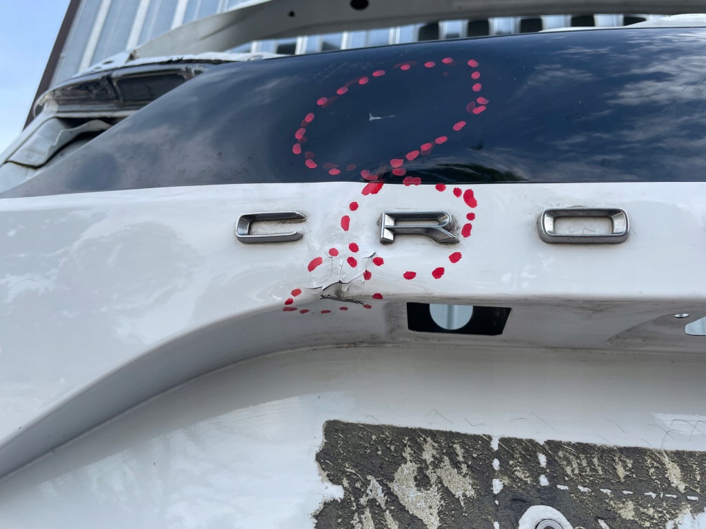 Крышка багажника багажника opel crossland x lift 2021 задняя Недорого