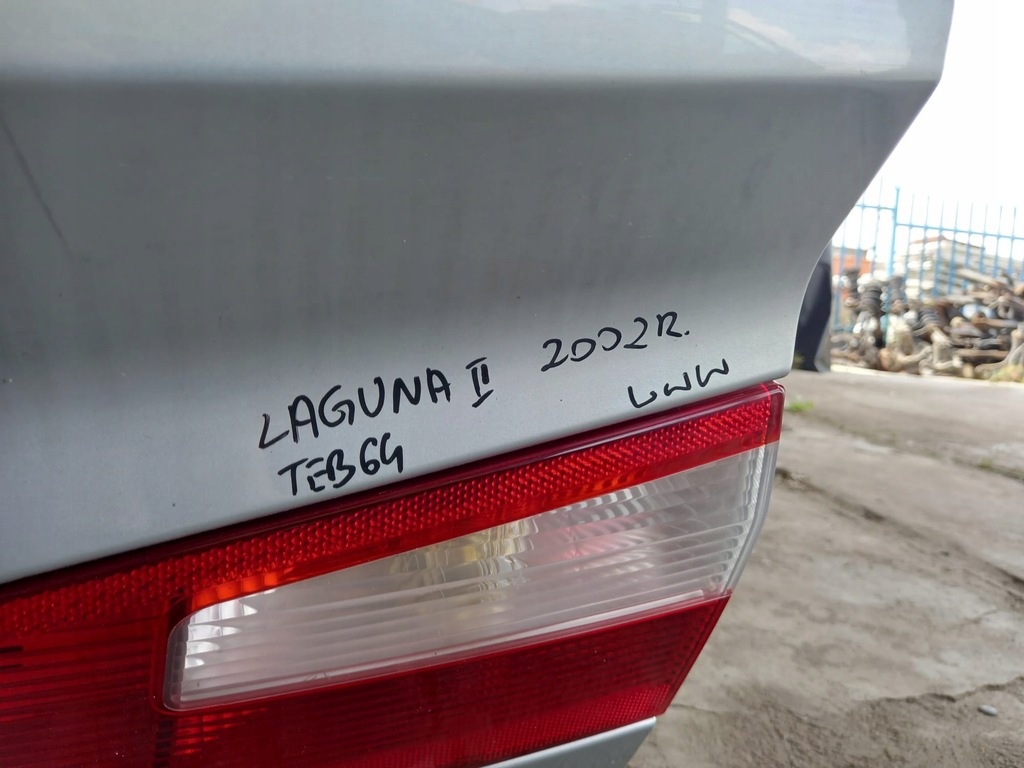 фото №5, Крышка багажника renault laguna ii 02r teb64