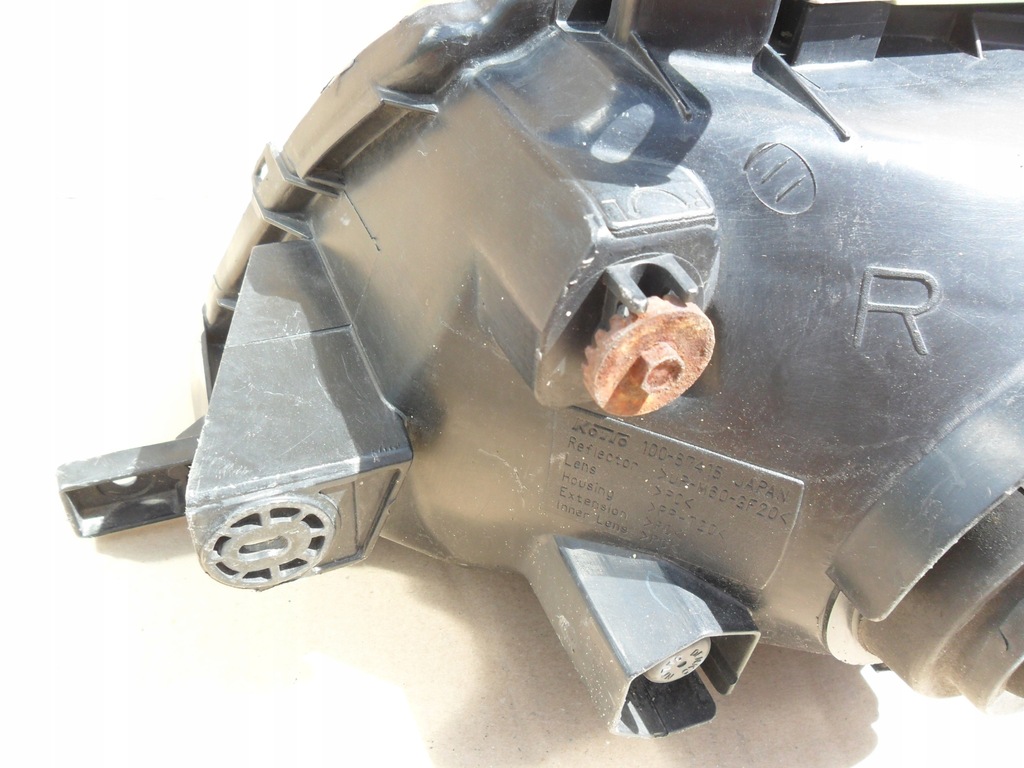 фото №9, Mitsubishi pajero sport 00-06 фара лампа правий