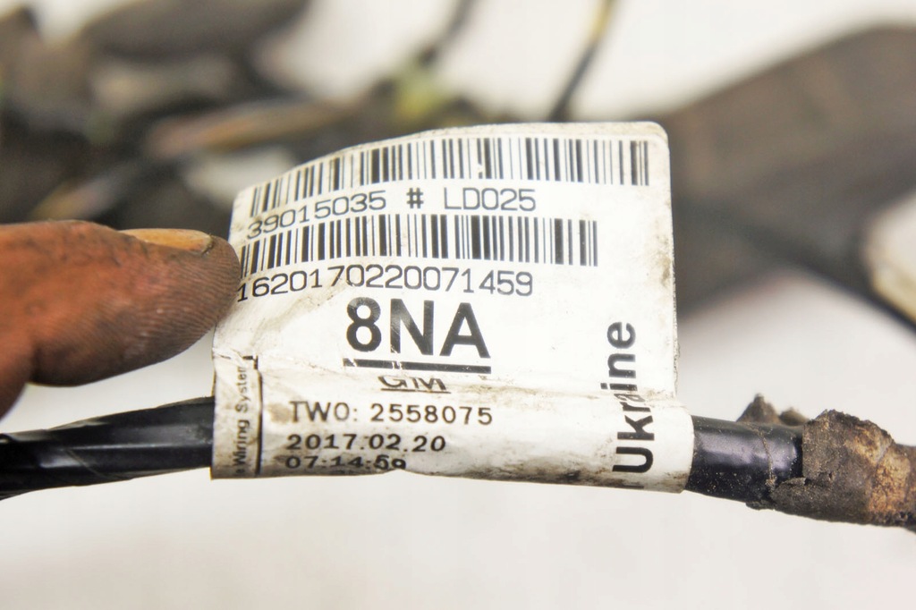 фото №7, Nd078 opel astra k жгут дверь правый задняя kombi