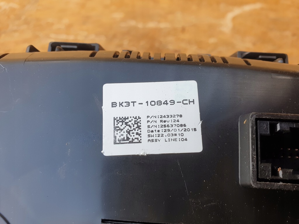 фото №8, Ford transit custom счетчик приборная панель bk3t-10849-ch 148tys km