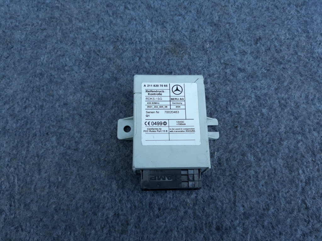 фото №1, Модуль тиску шин mercedes w211 e-klasa
