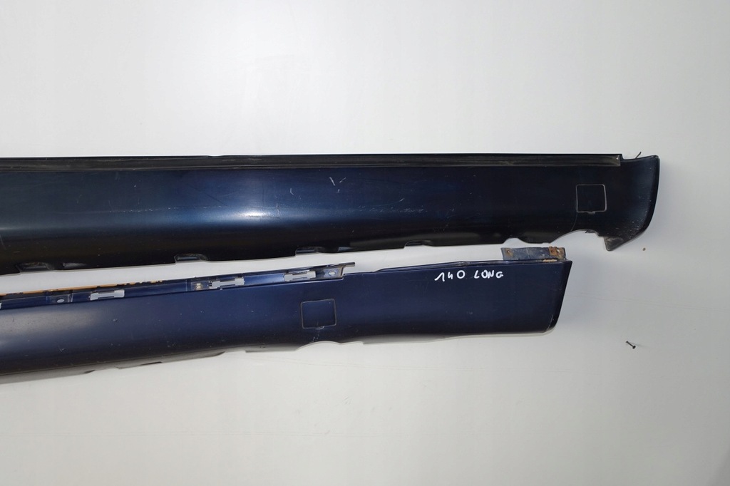 фото №6, Mercedes w140 накладки молдинг пороги long молдинг порог накладка левая правая