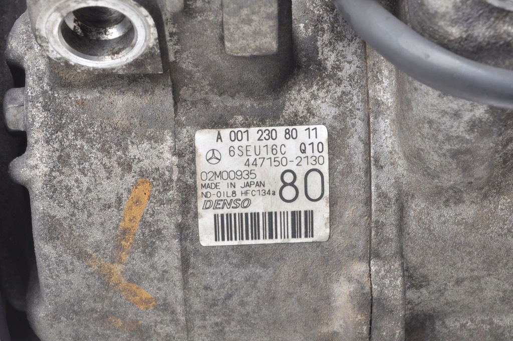 фото №7, Mercedes slk r171 w171 1.8 компрессор кондиционера a0012308011