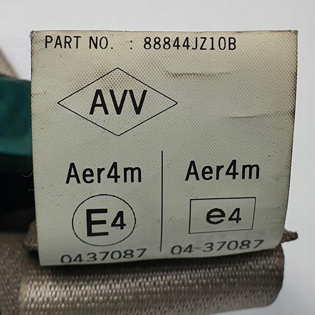 фото №4, Pas безопасности правый задняя renault koleos i