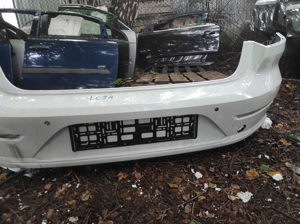 фото №6, Vw arteon бампер задняя lc9a 6xpdc highline r-line