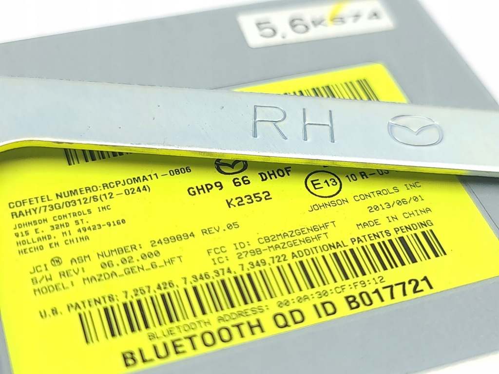 фото №8, Mazda cx-5 2013 модуль / блок управления bluetooth