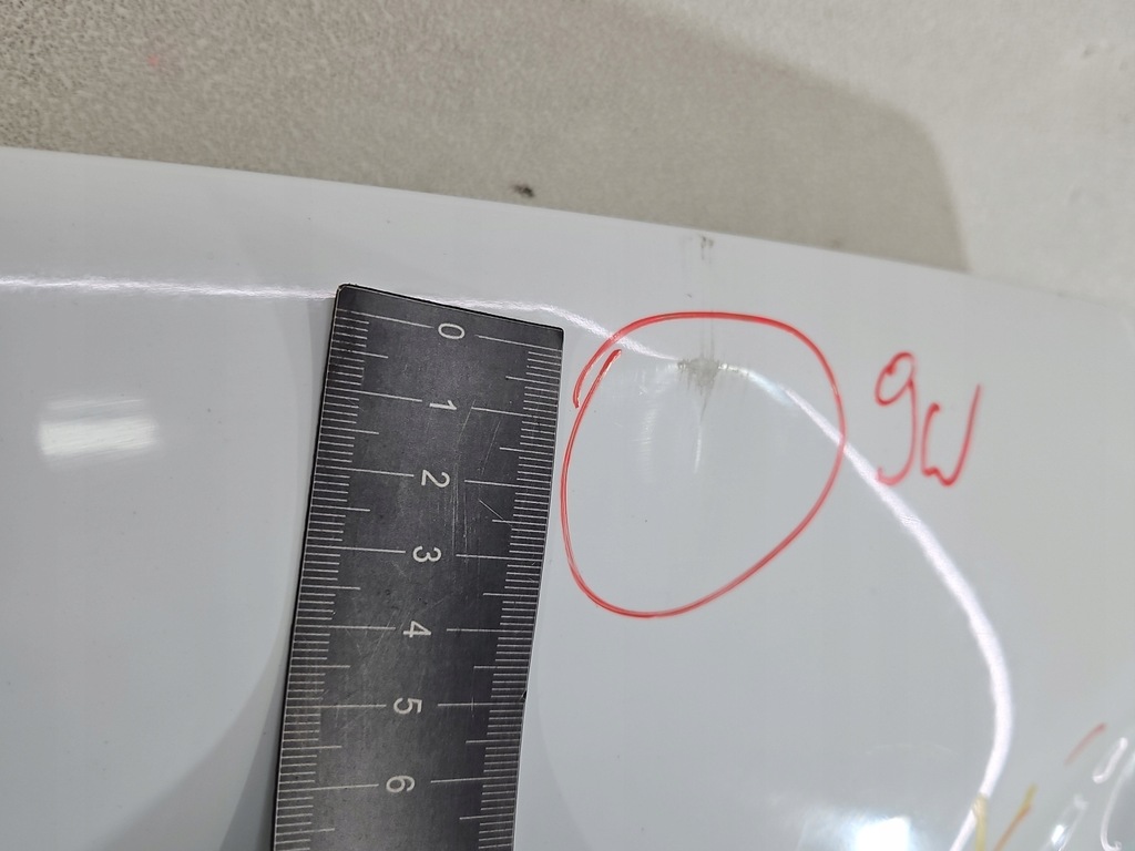 фото №12, Капот передняя dodge caravan v 10-20 белый pw7