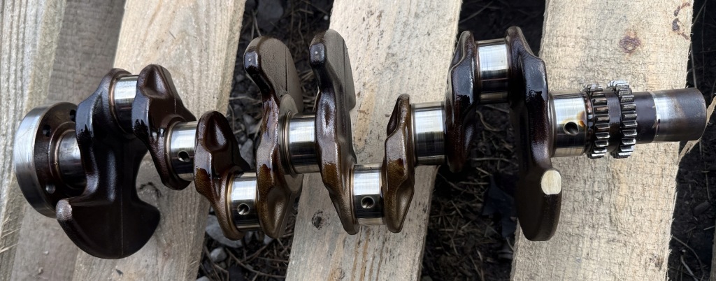 фото №14, Wał колінчастий номінал 03fe golf v polo v fabia 1.2 tsi tfsi cbz вкладиші super