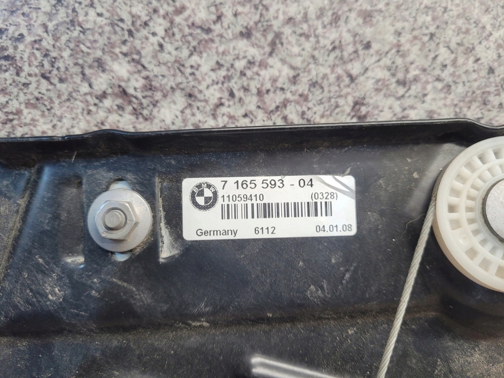 фото №5, Bmw 1 e88 cabrio механізм скло лівий задня 7165593