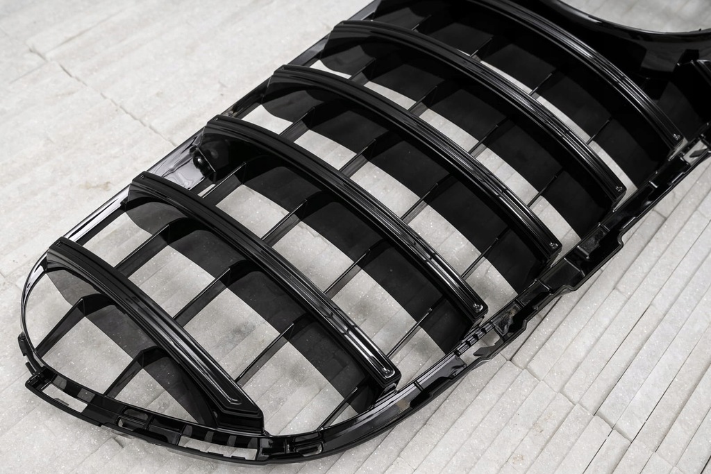 фото №11, Mercedes glc x253 2015-2019 решётка радиатора gt panamericana