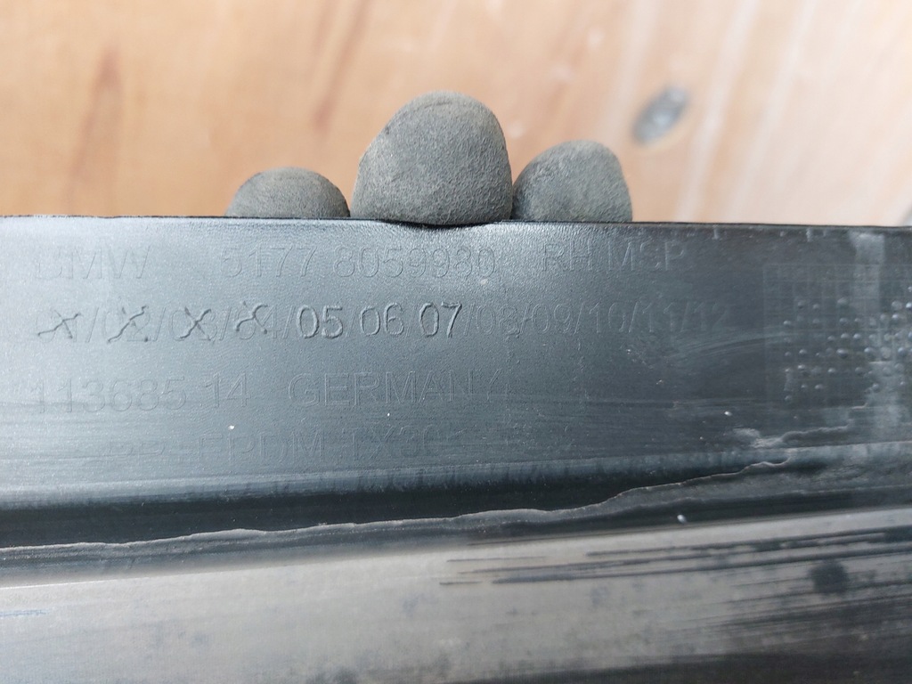 фото №9, Правая молдинг порог bmw 7 g11 lift m-paliet 21r 475