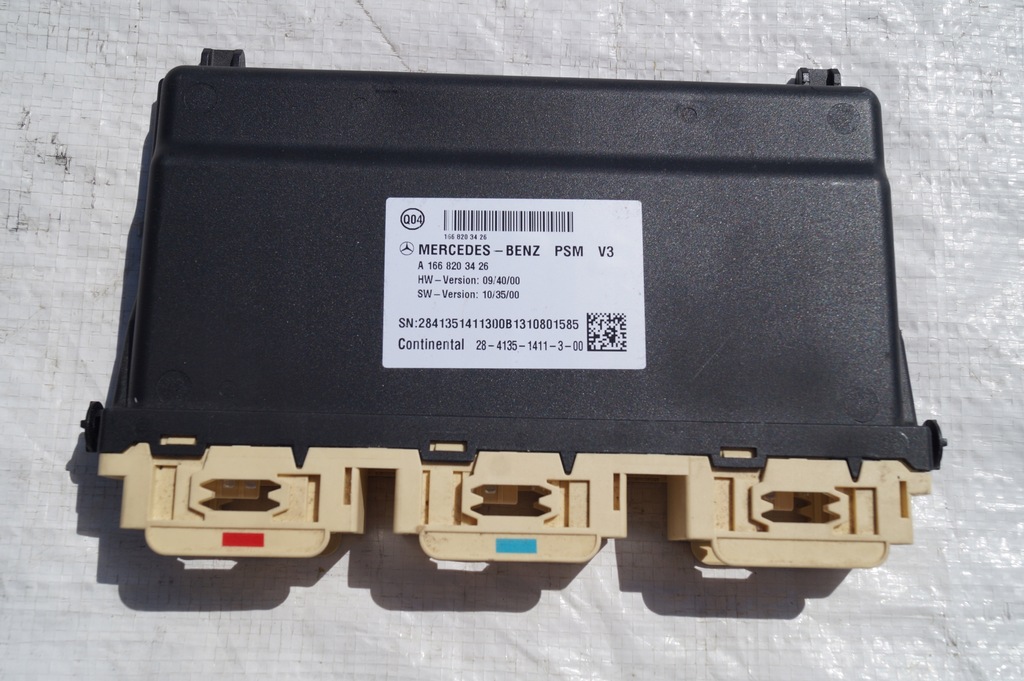 фото №1, Блок керування модуль сидіння перед лівий mercedes ml w166