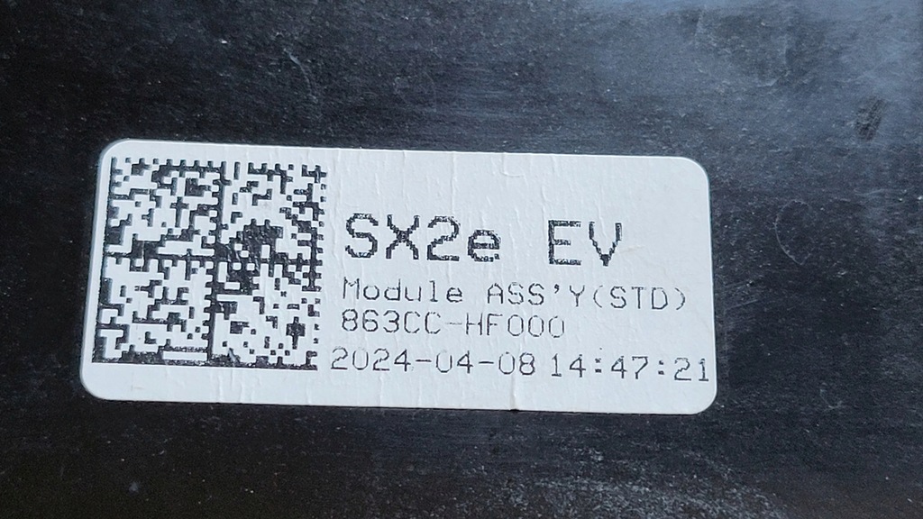 фото №13, Кришка роз'єм заряджання hyundai kona electric ii ev 23- оригінальний номер 863cc-hf000 kpl