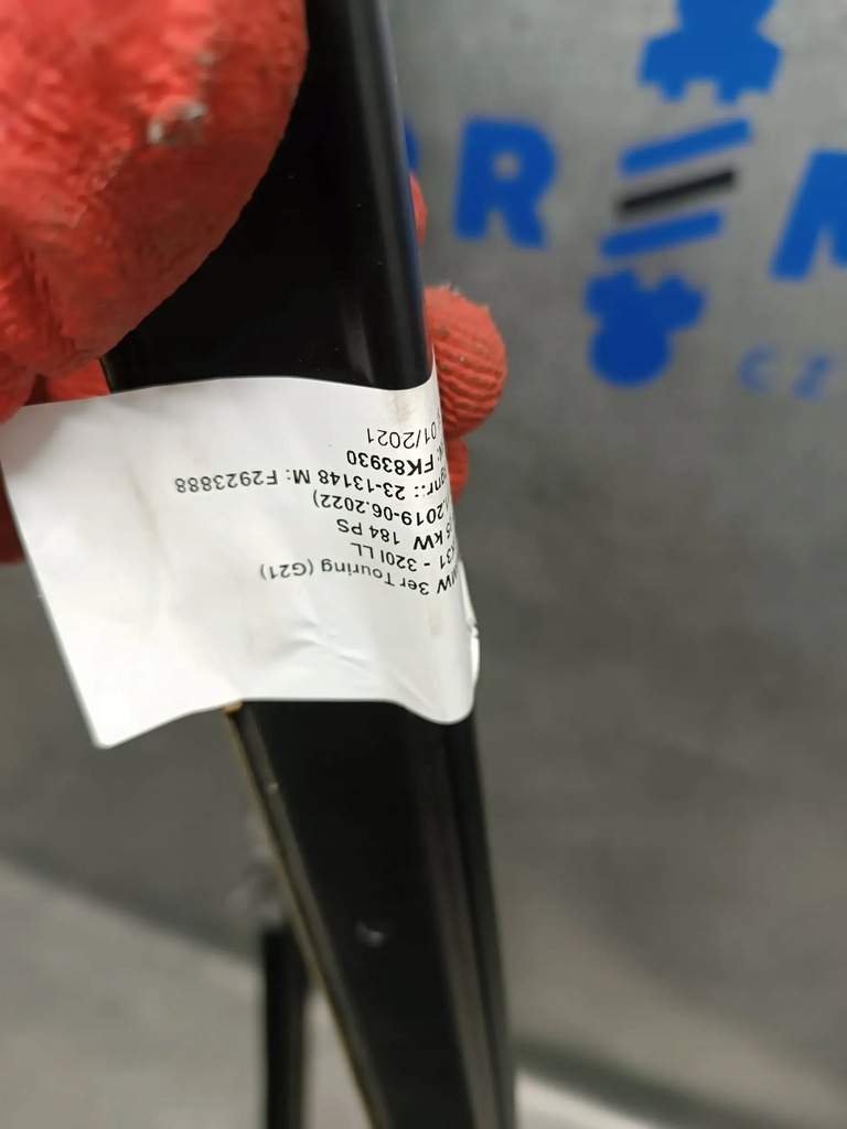 фото №6, Рейлинги кровельные комплект bmw 3 g20 g21