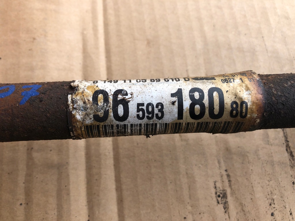 фото №5, Привідний вал ліва peugeot 207 9659318080