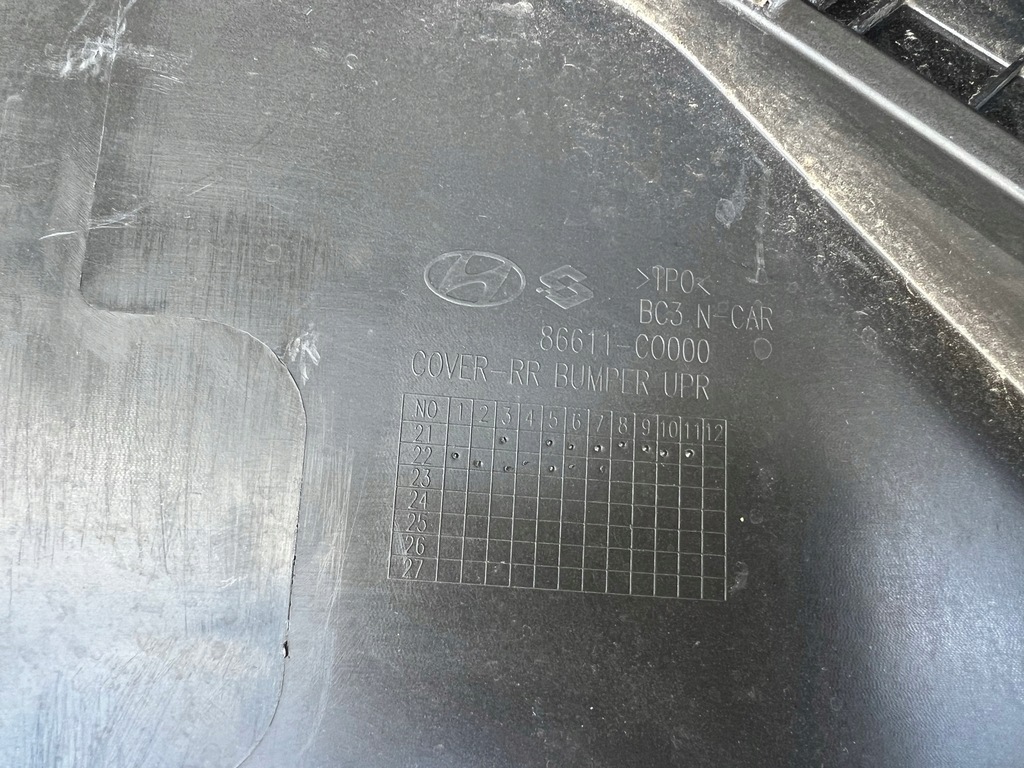 фото №7, Hyundai i20 iii 3 n-line 20- бампер задняя