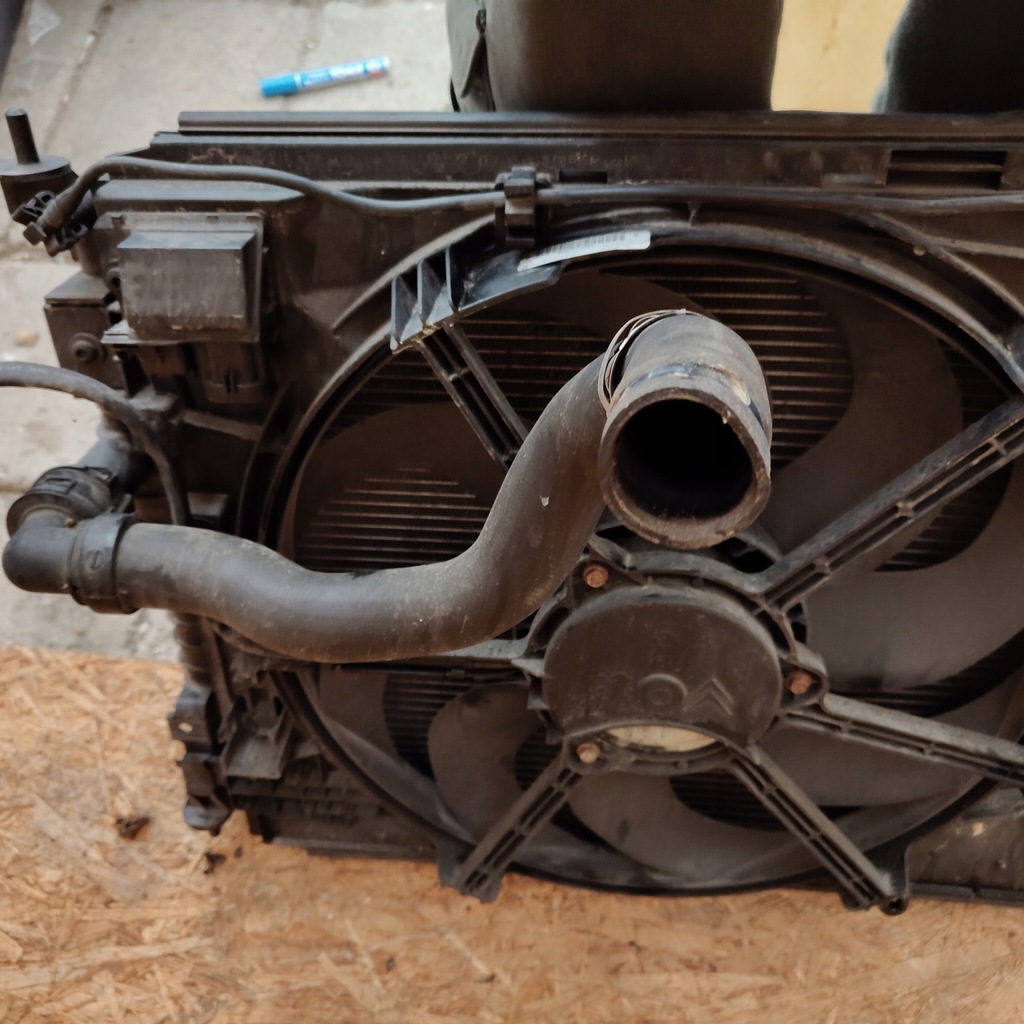 фото №8, Радиатор вентилятор комплект citroen c4 picasso ii 2.0 bluehdi