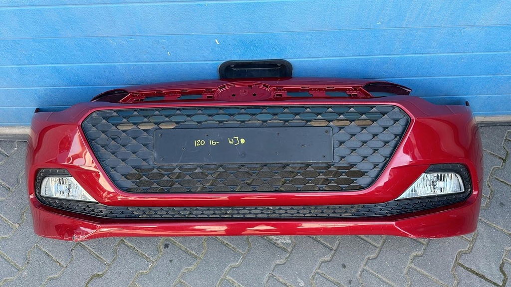 фото №1, Hyundai i20 2016- бампер перед передний