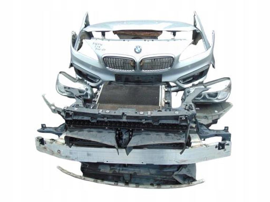 фото №1, Bmw 2 f45 f46 2.0d kompletny перед fullled 7422580 капот бампер