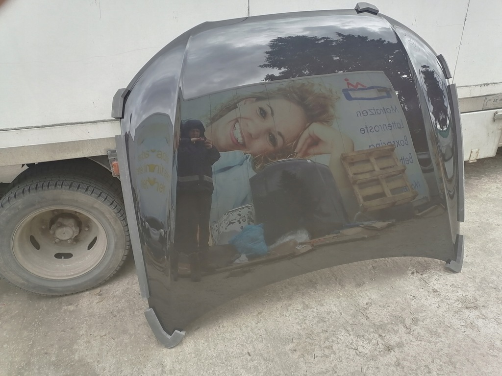 фото №8, Капот крышка двигателя audi a4 b8 przedlift lz7l