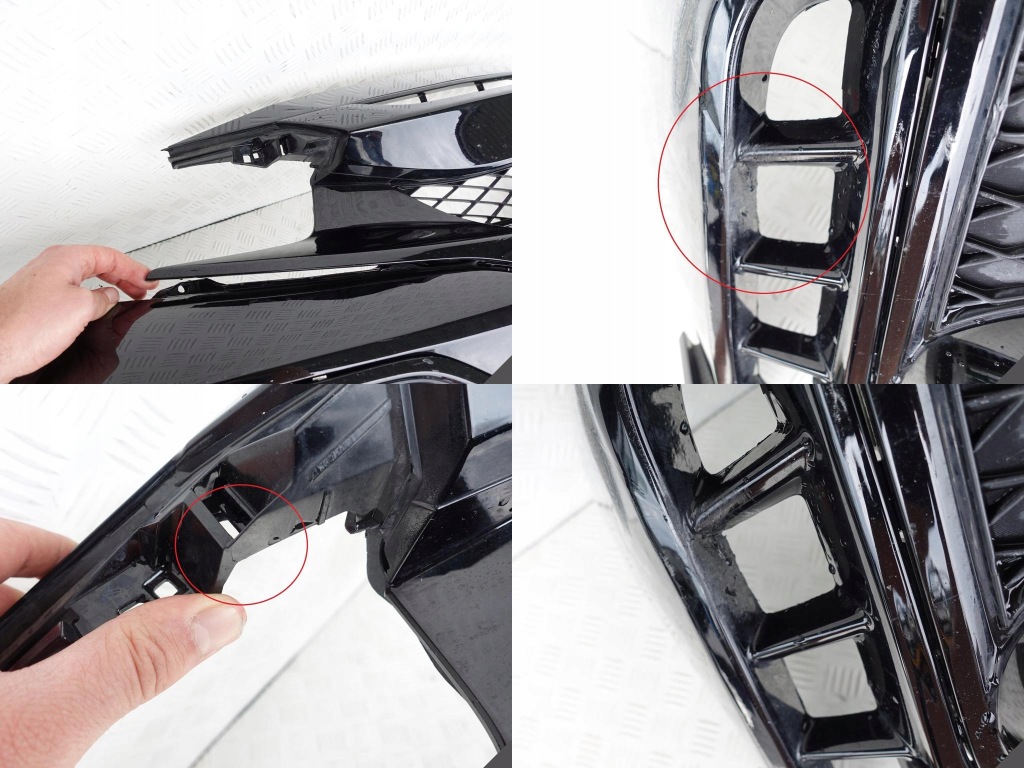 фото №5, Honda civic x 10 type r 17- бампер+ решётка радиатора sprysk