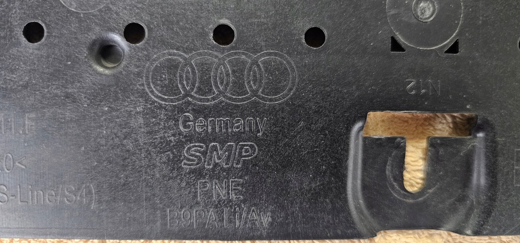 фото №10, Плита защита бампера передний audi a4 b9 s-line s4 lift 20-24