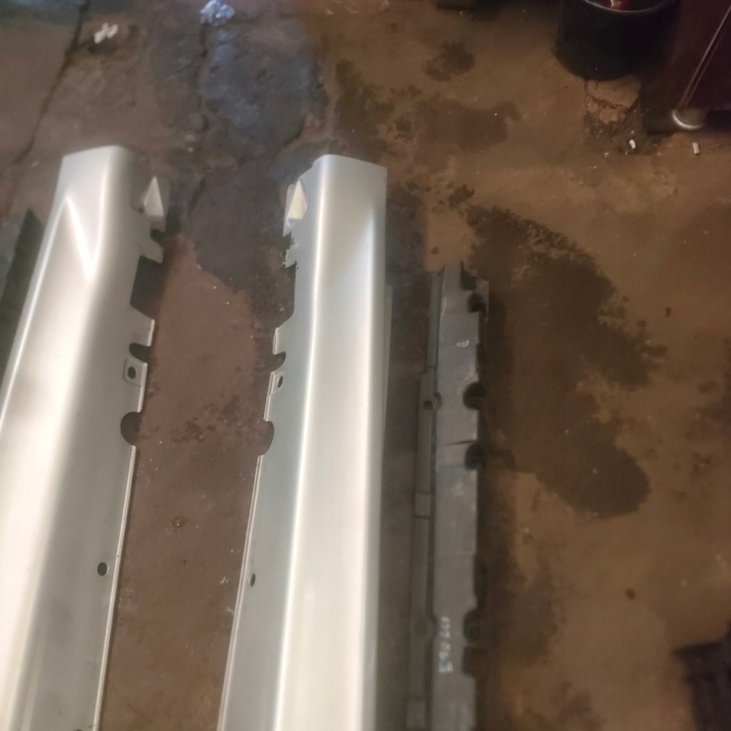 фото №9, Bmw e70 x5 lift накладка молдинг порог titansilber 354