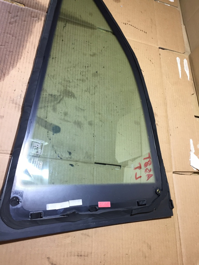 фото №9, Audi a5 8t coupe скло лівий задня кузовна хром