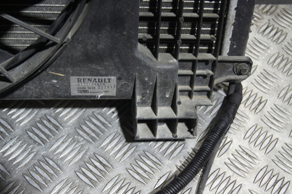 фото №12, Комплект радиатор вентилятор dacia duster i