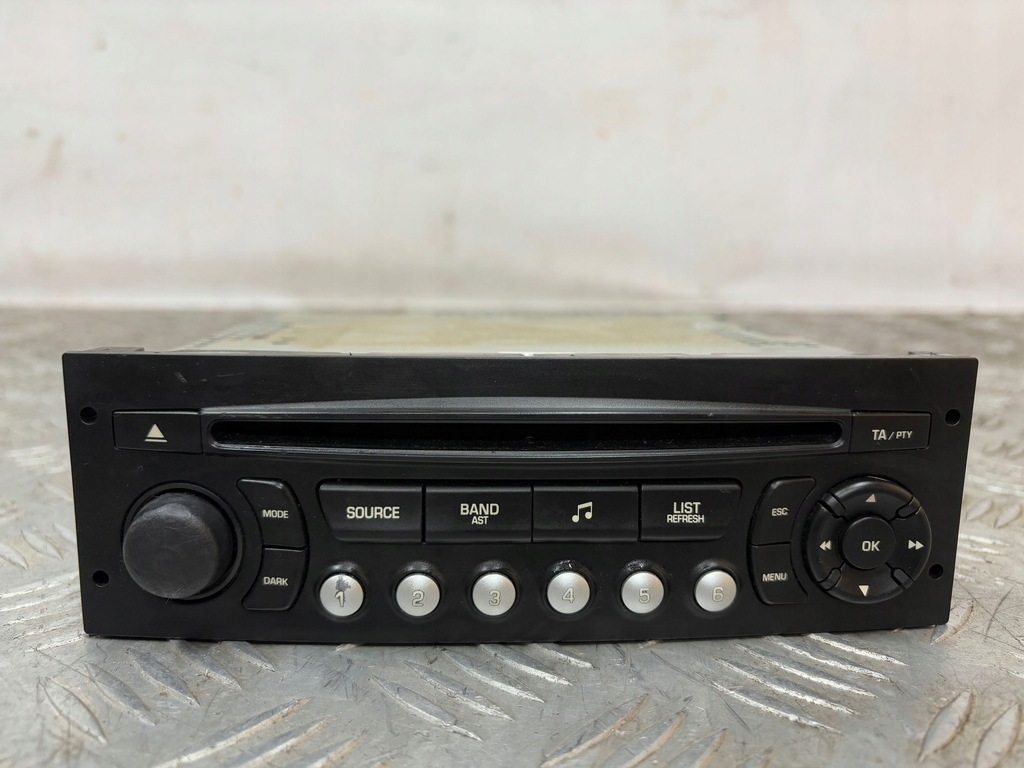 фото №1, Радіо citroen c3 ii 09- 96662669xt