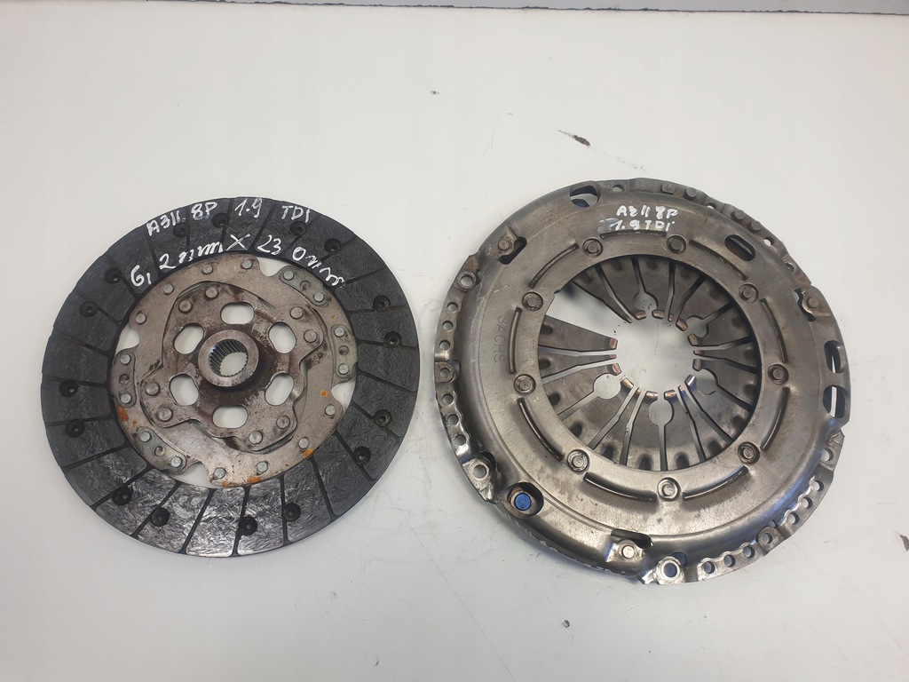 фото №1, Audi a3 ii 8p 1.9 tdi притиск диск зчеплення sachs