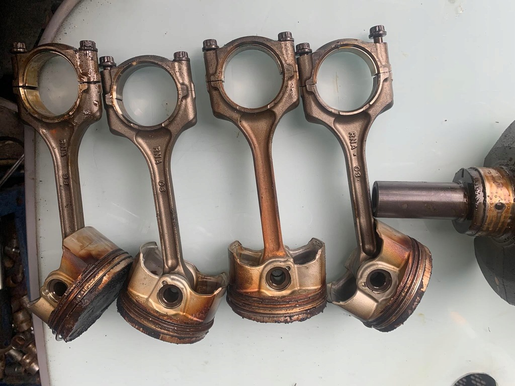 фото №1, Поршень + шатун honda frv 1.8 fr-v r18a1 r18a2