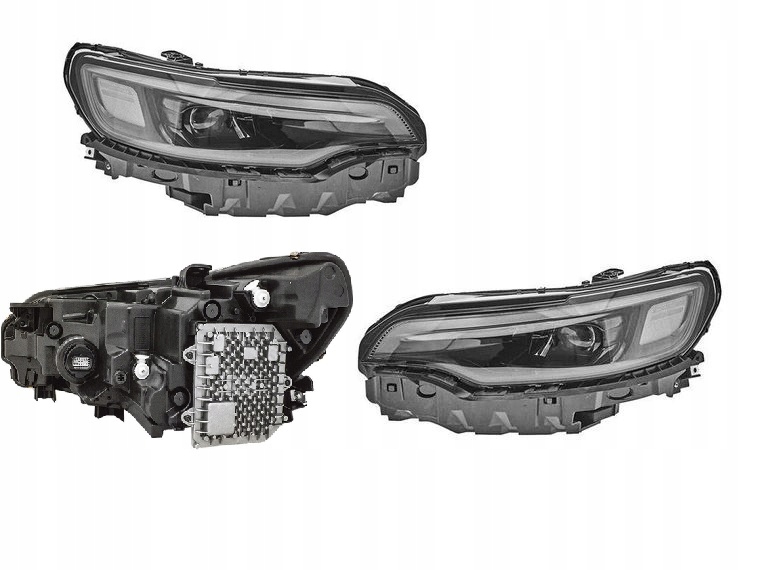 фото №1, Jeep cherokee kl europa 19- лампа передняя левая + правая фара led nowe