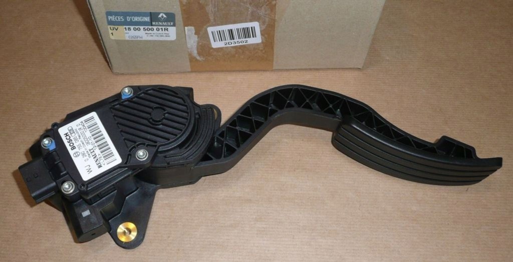 фото №1, Потенциометр педаль газа renault laguna iii 1.5 dci 180050001r