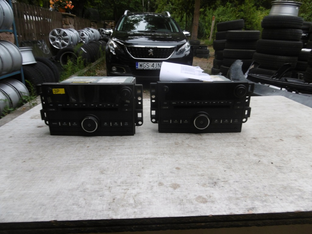 фото №1, Chevrolet captiva радіо cd оригінальний номер 96673510 заводський