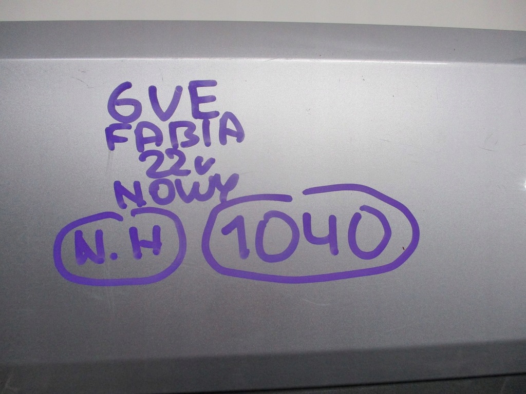 фото №9, Бампер задняя задний skoda fabia 6ve iv 22r новый