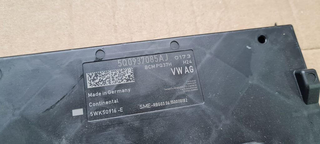 фото №7, S3 8v sedan a3 модуль блок управления комфорта разъёмы 5q0937085aj