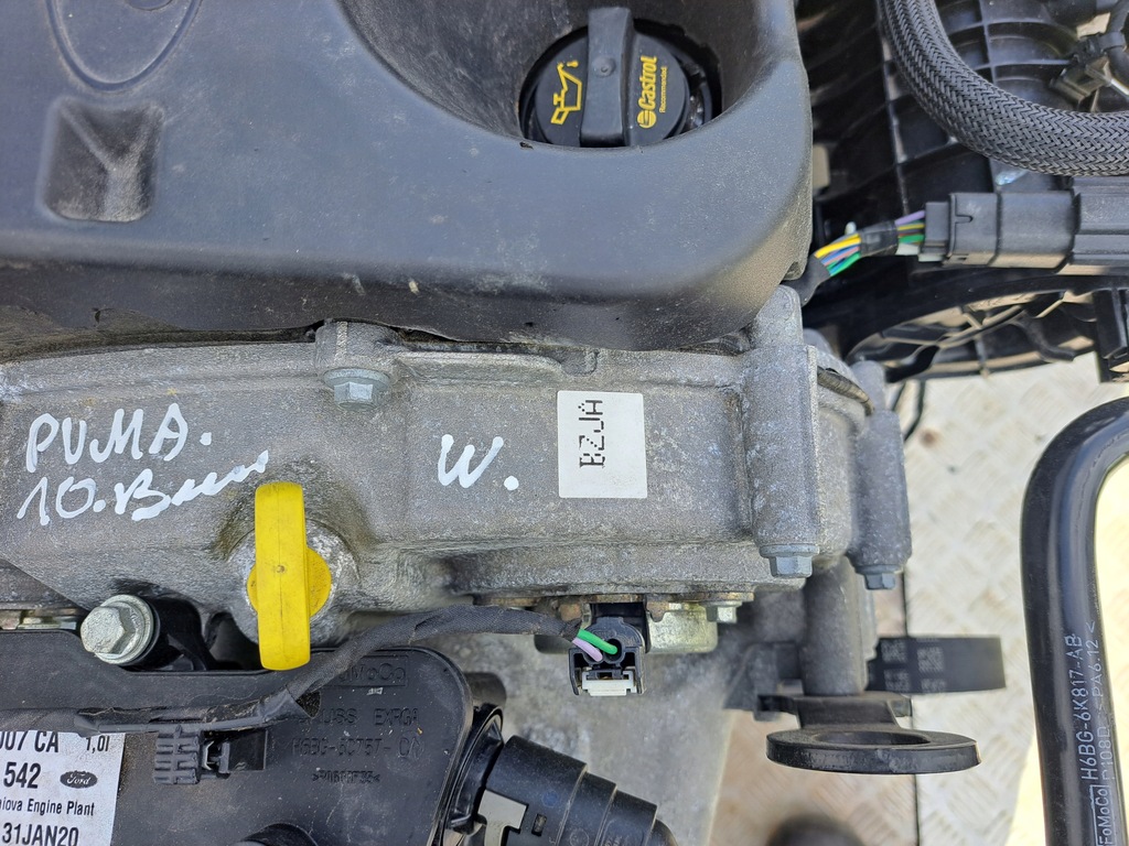 фото №12, Ford puma 2020r 1.0 ecoboost двигун kompletny bzja