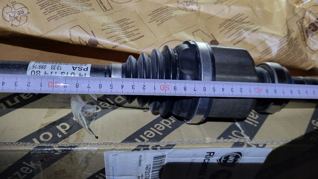 фото №12, Привідний вал права ulysse c8 807 phedra двигун 2,2 hdi/jtd nr:1401317488 , 3273tf