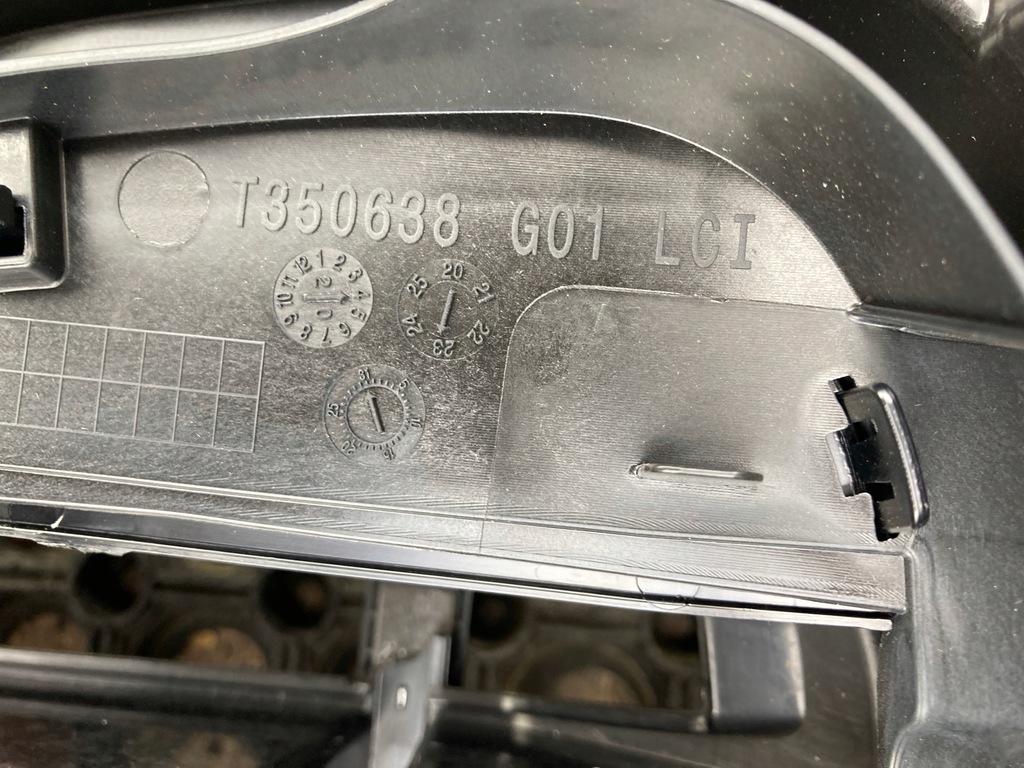 фото №7, Решітка радіатора решітка радіатора бампер жалюзі шторка bmw x3 g01 lci