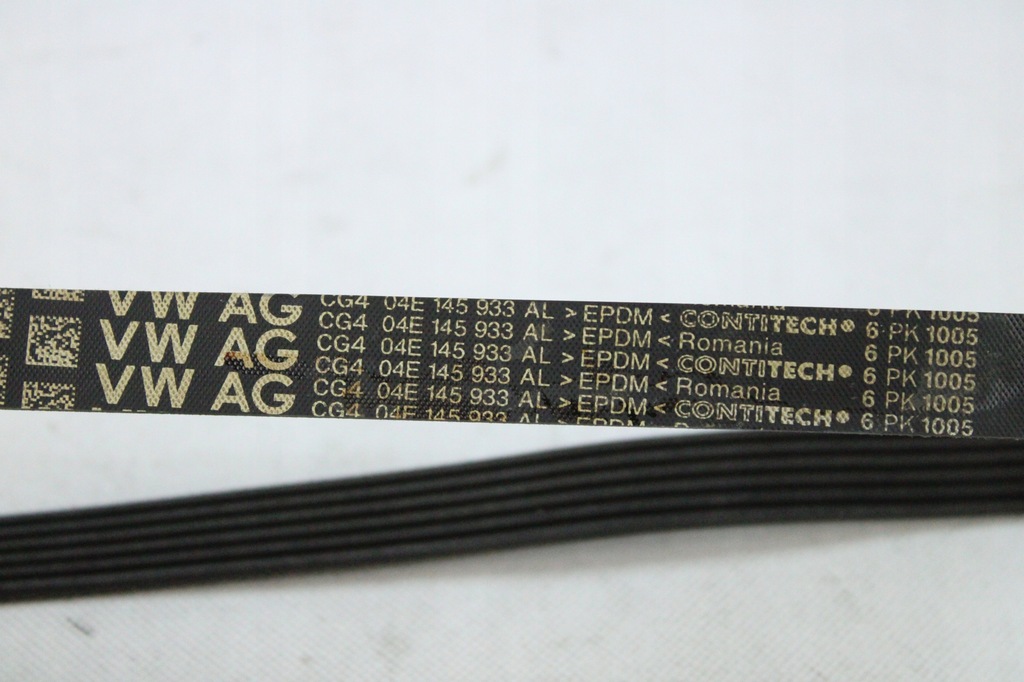 фото №5, Ремінь клиновий багатореберний seat tarraco 1.5 tsi 04e145933al niski пробіг