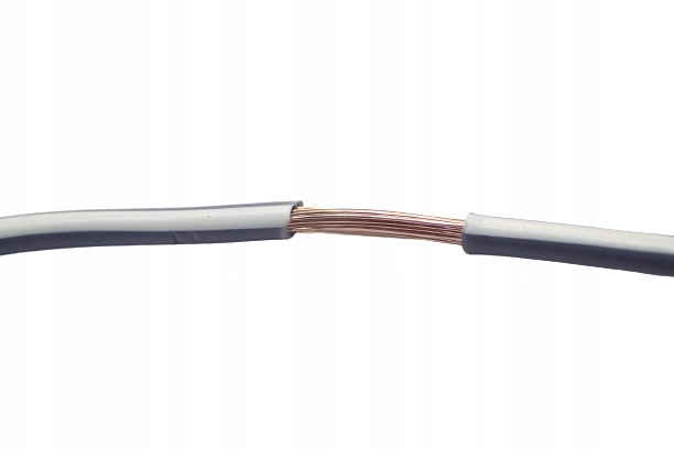 Купить Шланг кабель flry-b 1x1,0mm szaro-biały 30m