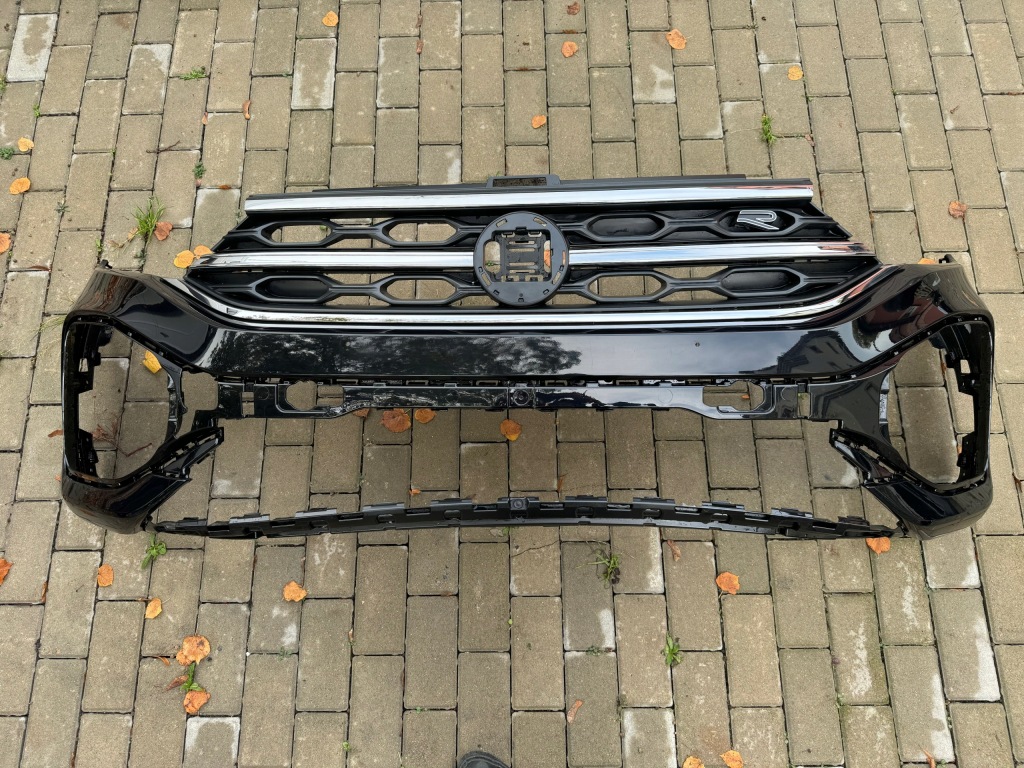фото №2, Vw t-roc 2ga r line lift бампер перед решітка радіатора гарний