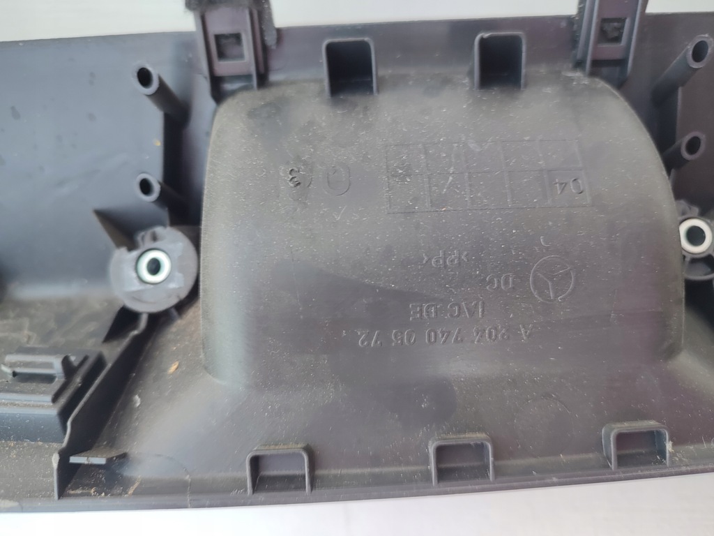 фото №12, Молдинг крышки багажника ручка защита mercedes glk x204